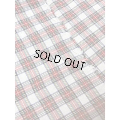 画像4: 生地：タータンチェック柄綿（赤）