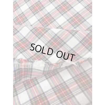 画像5: 生地：タータンチェック柄綿（赤）