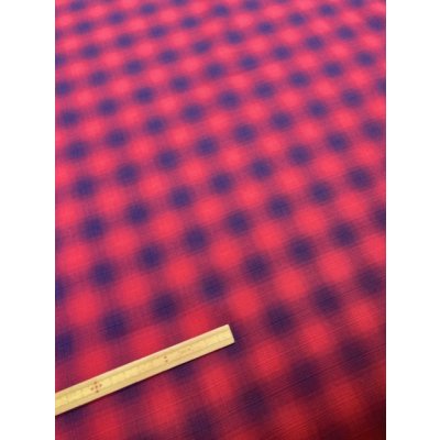 画像7: 生地：オーブレチェック薄手綿（赤／紺）