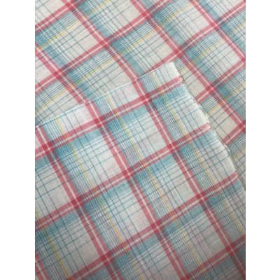 画像3: 生地:ラミネート加工チェック柄大(ピンク)