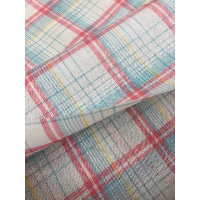 画像5: 生地:ラミネート加工チェック柄大(ピンク)