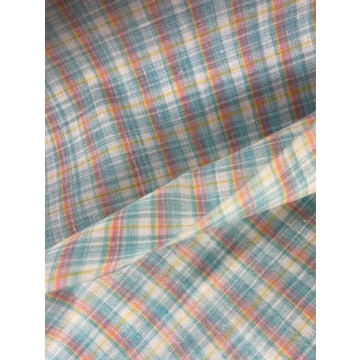 画像6: 生地：ラミネート加工チェック柄小（緑／ピンク）