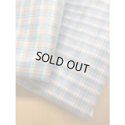 画像5: 生地：ラミネート加工チェック柄小（青／緑）