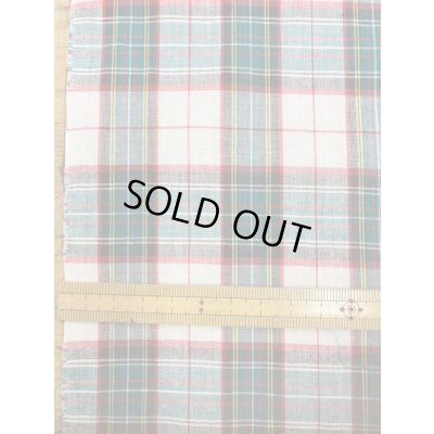 画像2: 生地：チェック織り柄（緑赤）