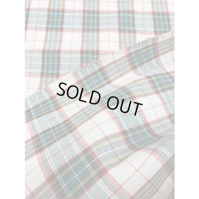 画像3: 生地：チェック織り柄（緑赤）