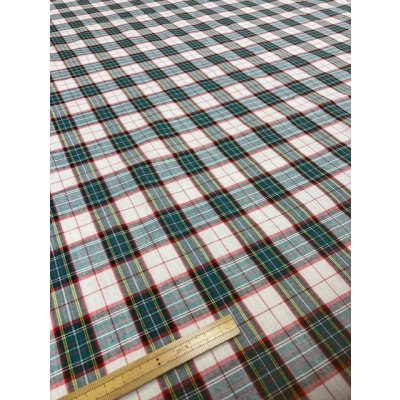 画像5: 生地：チェック織り柄（緑赤）