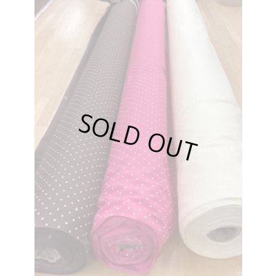 画像6: 生地：ピンドット11号帆布（茶）