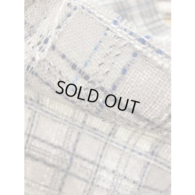 画像4: 生地：ファンシーツイードチェック（グレージュ／青）