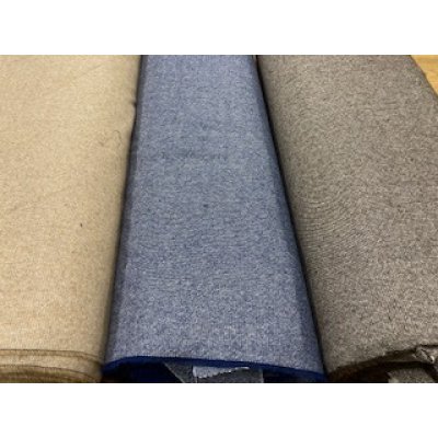 画像6: 生地： ウールネップツイード（茶）