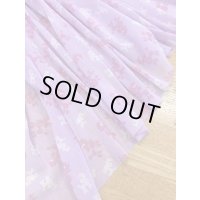 生地：プードル柄ポリパワーネット（ピンク）