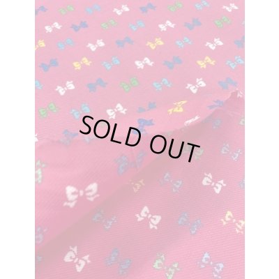 画像4: 生地：リボン柄コットン（ピンク）