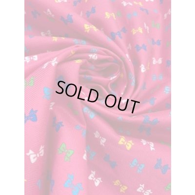 画像5: 生地：リボン柄コットン（ピンク）