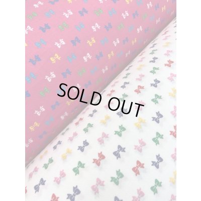 画像6: 生地：リボン柄コットン（ピンク）