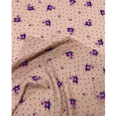 画像3: 生地：ポリエステル花柄（くすみピンク）