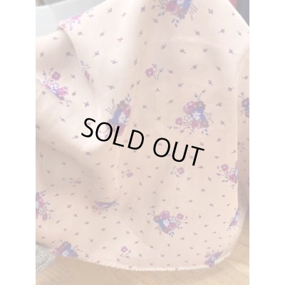 画像5: 生地：ポリエステル花柄（くすみピンク）