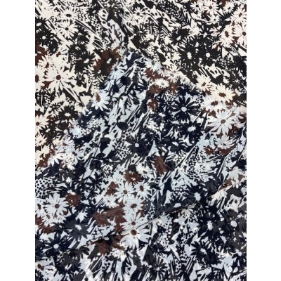 画像3: 生地：ポリエステル花柄（黒）