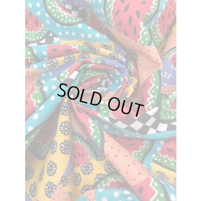 画像7: 生地：すいかパッチワーク風（カラフル）