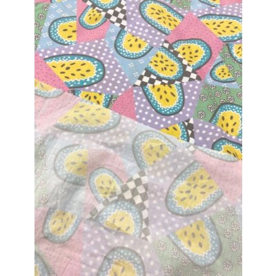 画像4: 生地：すいかパッチワーク風（パステル）