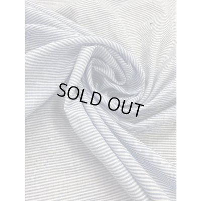 画像6: 生地：綿ボーダー（青）