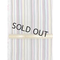 生地：マルチストライプ（ピンク系）