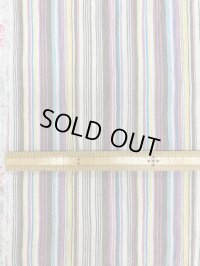 生地：マルチストライプ（ピンク系）