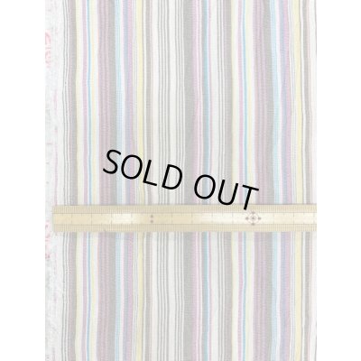 画像1: 生地：マルチストライプ（ピンク系）