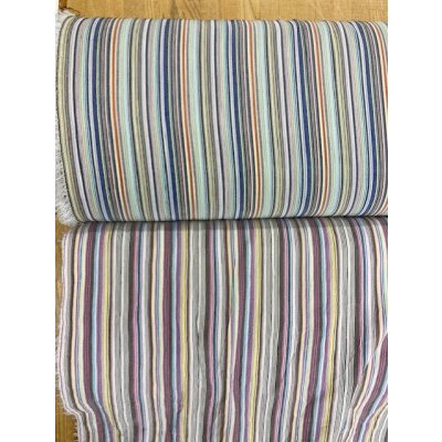 画像7: 生地：マルチストライプ（水色系）