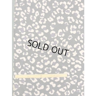 画像1: 生地：ヒョウ柄２wayニット（茶／薄ピンク）