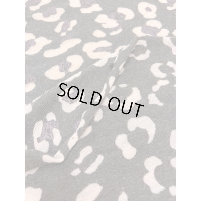 画像4: 生地：ヒョウ柄２wayニット（茶／薄ピンク）