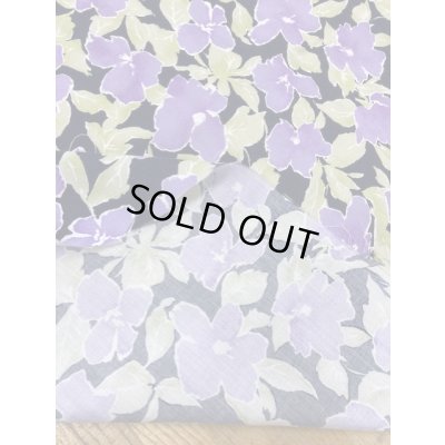 画像3: 生地：花柄プリント（紫）