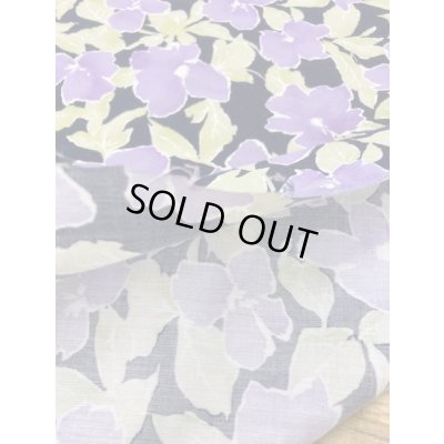 画像4: 生地：花柄プリント（紫）