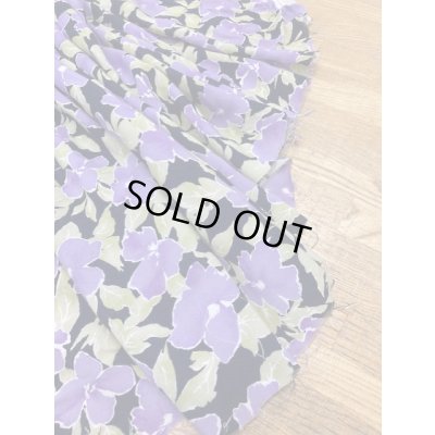 画像6: 生地：花柄プリント（紫）