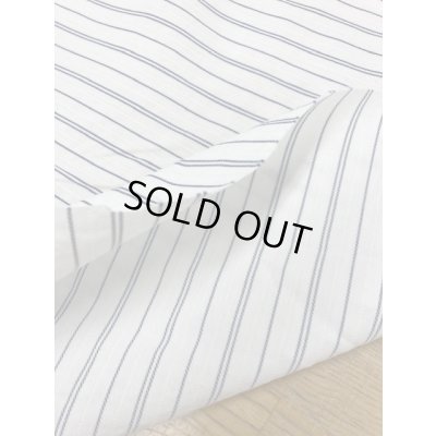 画像4: 生地：綿ストレッチストライプ（紺）