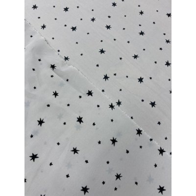画像3: 生地：ポリエステル夜空柄（アイボリー／黒）