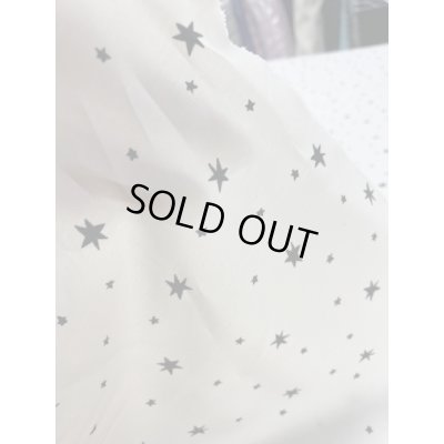 画像4: 生地：ポリエステル夜空柄（アイボリー／黒）