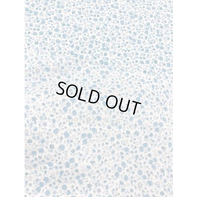 画像3: 生地：小花柄コットン（白／ブルー）