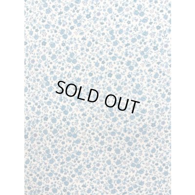 画像6: 生地：小花柄コットン（白／ブルー）