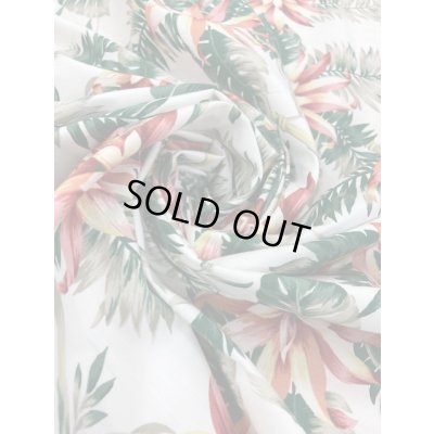 画像6: 生地:ボタニカル柄コットン(白)