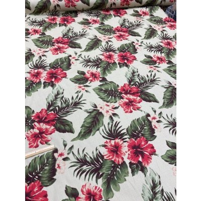 画像3: 生地：リゾート柄（ベージュ）