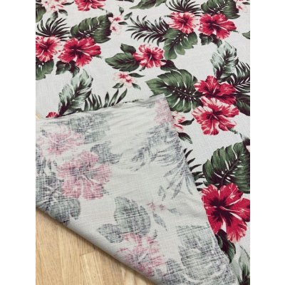 画像4: 生地：リゾート柄（ベージュ）