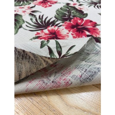 画像5: 生地：リゾート柄（ベージュ）