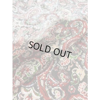 画像5: 生地：ペイズリー柄（黒／エンジ）