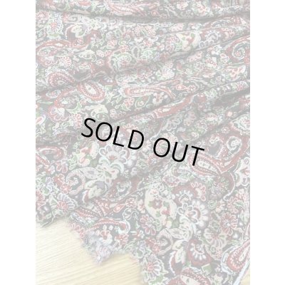 画像6: 生地：ペイズリー柄（黒／エンジ）