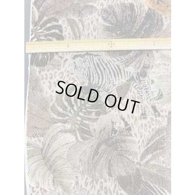 画像3: 生地：サファリ柄レーヨン（ベージュ）