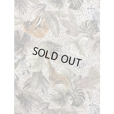 画像4: 生地：サファリ柄レーヨン（ベージュ）