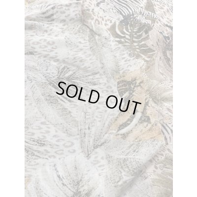 画像6: 生地：サファリ柄レーヨン（ベージュ）