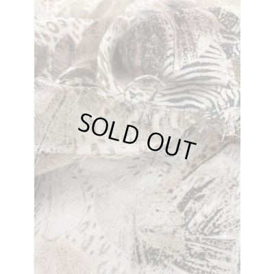 画像7: 生地：サファリ柄レーヨン（ベージュ）