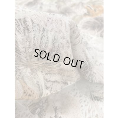 画像8: 生地：サファリ柄レーヨン（ベージュ）