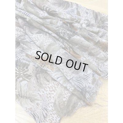 画像10: 生地：サファリ柄レーヨン（ベージュ）