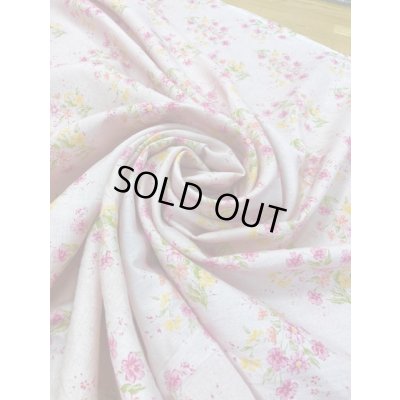 画像5: 生地：ブーケ柄綿麻（ピンク／ピンク）